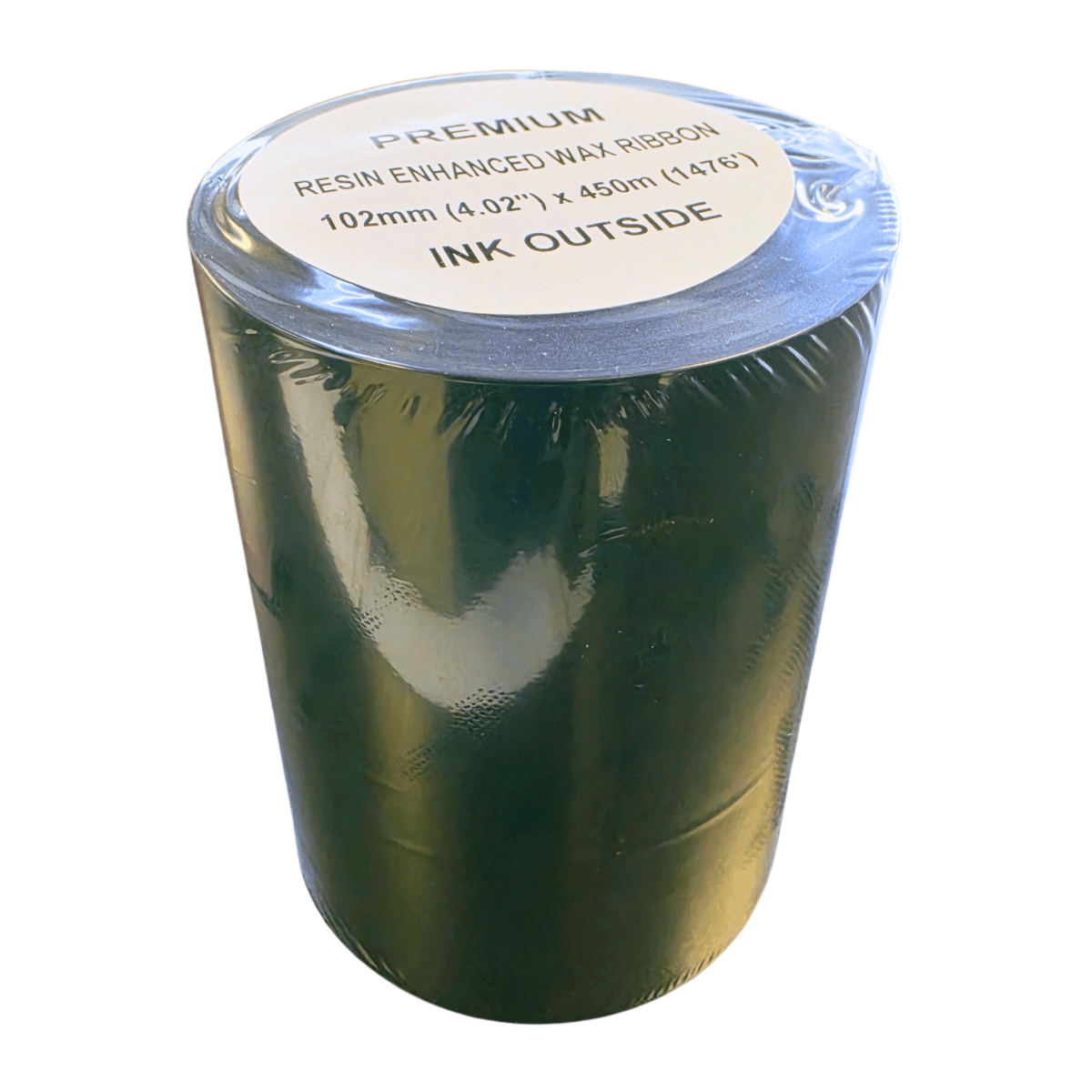102mm x 450M (4.02" x 1476') - CSO Wax Ribbons - West Coast Labels